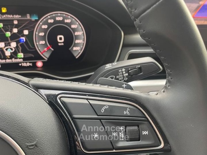 Audi A4 20 30 tdi 135ch mhev avus s-tronic cuir-sieges chauffants-b&o-camera-carplay - 21