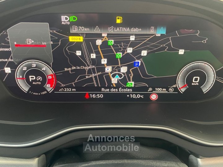 Audi A4 20 30 tdi 135ch mhev avus s-tronic cuir-sieges chauffants-b&o-camera-carplay - 23