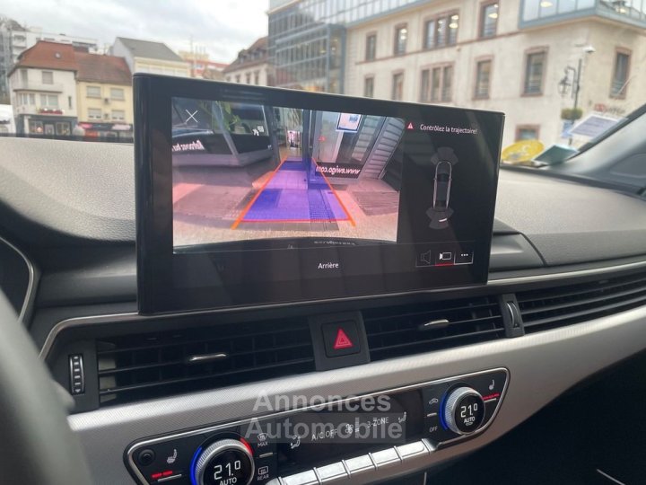 Audi A4 20 30 tdi 135ch mhev avus s-tronic cuir-sieges chauffants-b&o-camera-carplay - 24