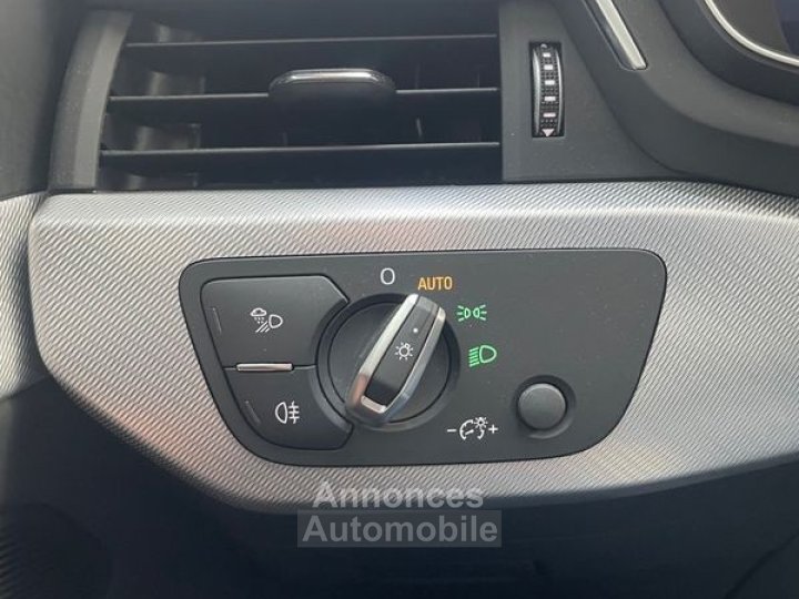 Audi A4 20 30 tdi 135ch mhev avus s-tronic cuir-sieges chauffants-b&o-camera-carplay - 27