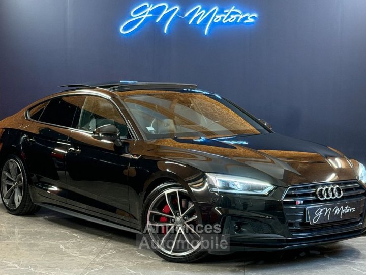 Audi S5 (2) sportback 30 tfsi 354 quattro s tiptronic 8 suivi complet garantie 12 mois - 1