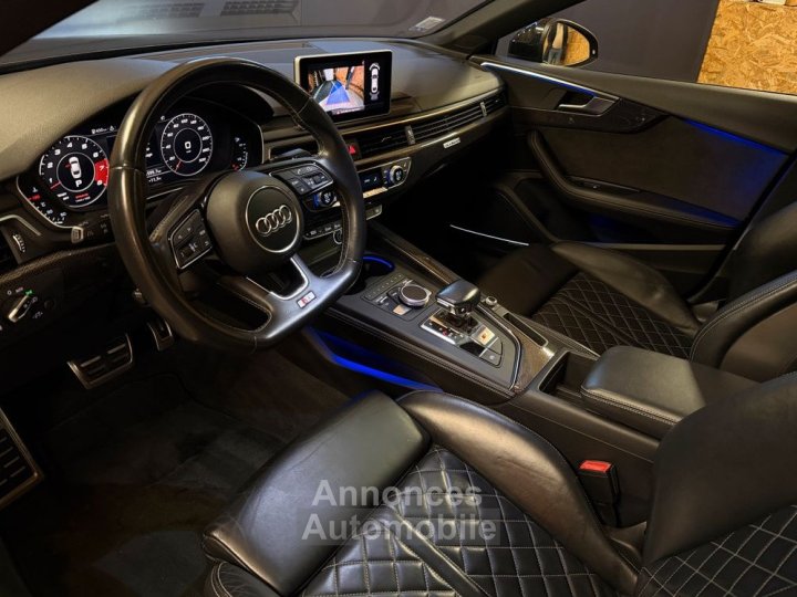 Audi S5 (2) sportback 30 tfsi 354 quattro s tiptronic 8 suivi complet garantie 12 mois - 3