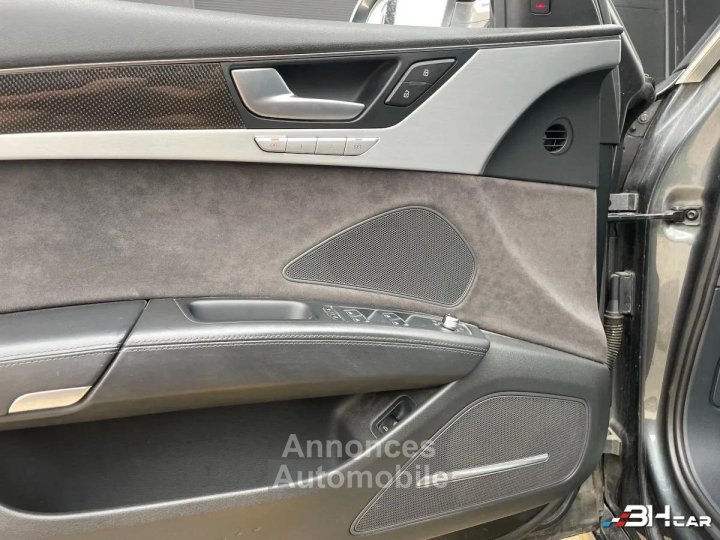 Audi S8 40 TFSI 520 SPORT QUATTRO TIPTRONIC BVA - TOIT OUVRANT - CARBONE - CAM 360 - SUIVI COMPLET - 17