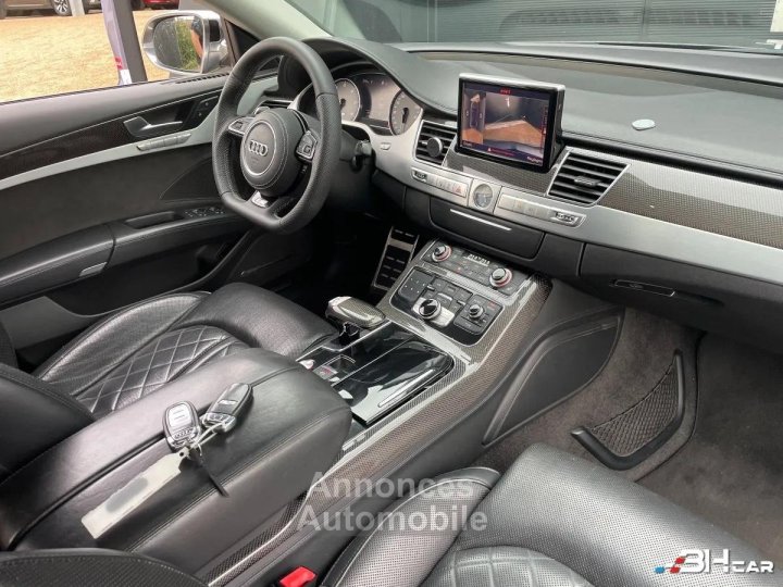 Audi S8 40 TFSI 520 SPORT QUATTRO TIPTRONIC BVA - TOIT OUVRANT - CARBONE - CAM 360 - SUIVI COMPLET - 20