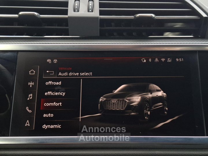 Audi Q3 Sportback 35 TDI 150 ch S tronic 7 S line plus - 29