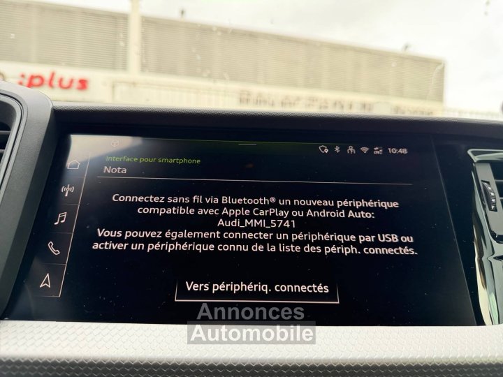 Audi A1 Sportback 30 TFSI 116 ch S tronic 7 S Line - 20