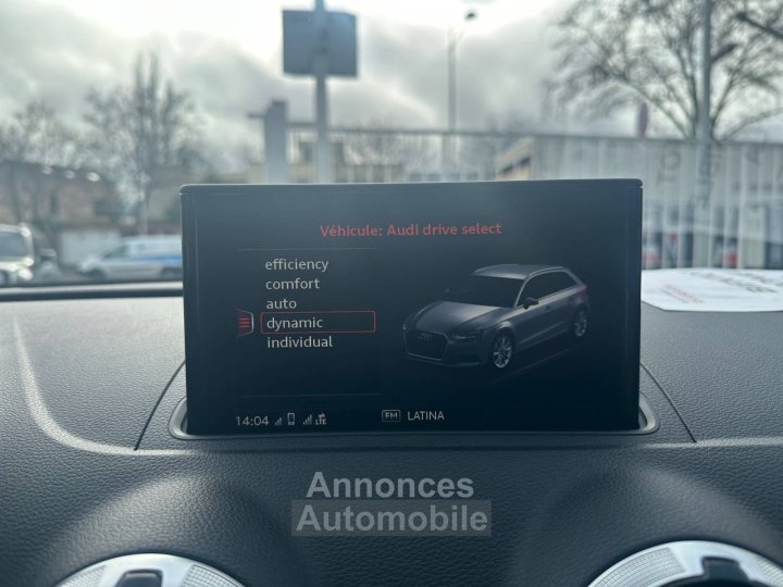 Audi A3 Sportback 35 TFSI CoD 150 S tronic 7 Sport Limited - 18