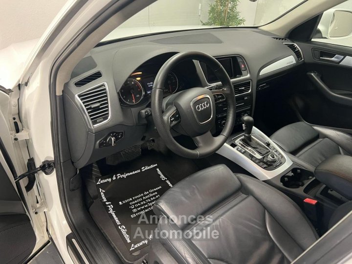 Audi Q5 Quattro 20 TFSI 211ch BV S-tronic S-Line - 1&deg;main - Fran&ccedil;ais - Etat exceptionnel - 9