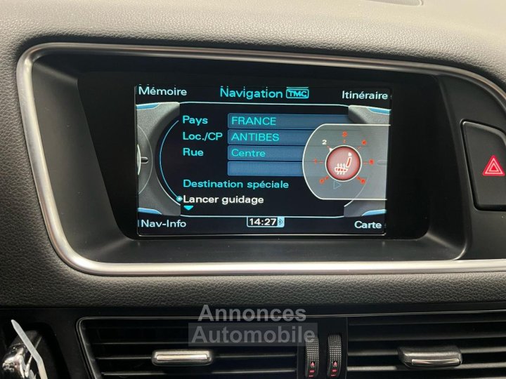 Audi Q5 Quattro 20 TFSI 211ch BV S-tronic S-Line - 1&deg;main - Fran&ccedil;ais - Etat exceptionnel - 18