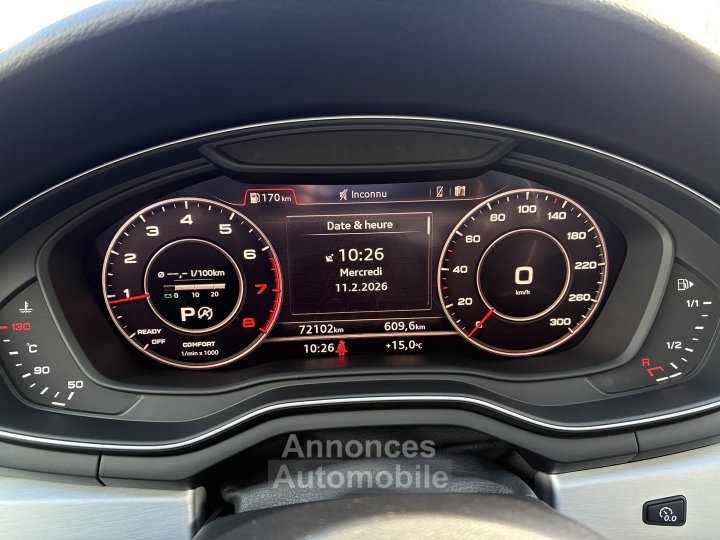 Audi A4 14 TFSI 150CH S LINE S TRONIC 7 - 19