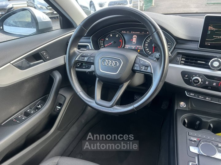 Audi A4 V (B9) 20 TDI 190ch S-Tronic 7 Bo&icirc;teAuto - 19