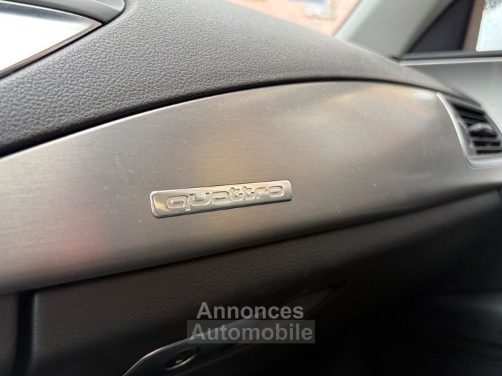 Audi A7 Sportback 30 tdi 245 ambition luxe quattro s-tronic bva-sieges chauffants av-ar-garantie 12 mois - 29
