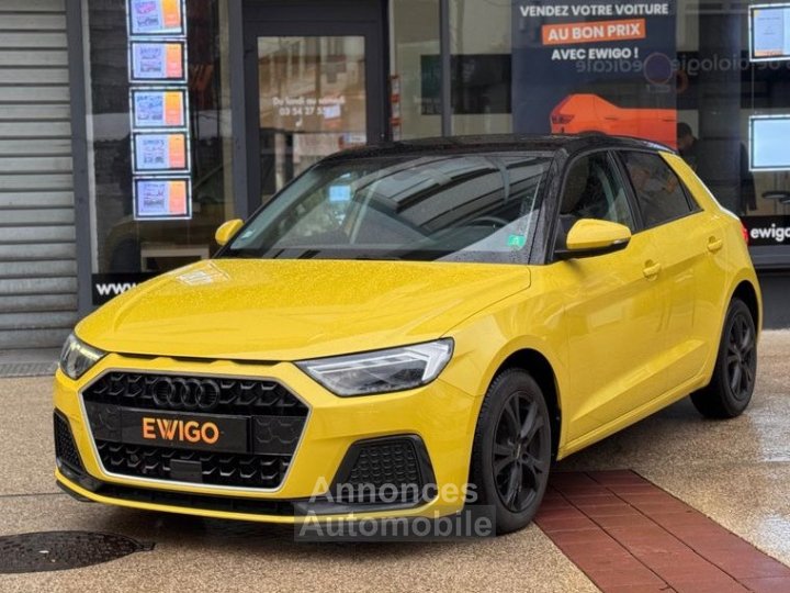 Audi A1 Sportback 10 25 tfsi 95ch advanced s-tronic 1er main entretien complet pack hiver-ete - 1