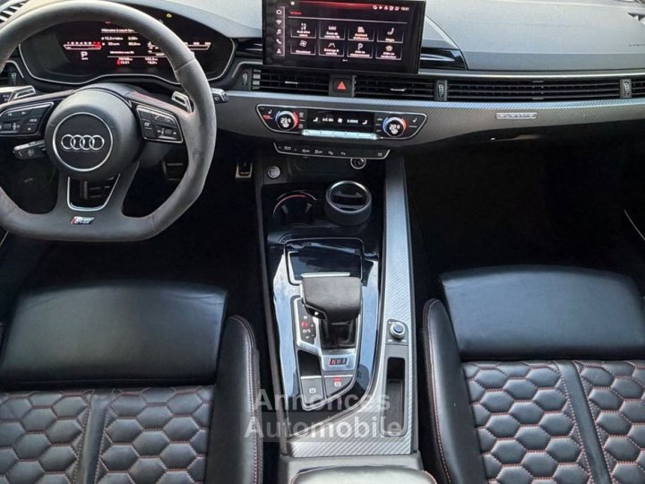 Audi RS4 v (2) avant v6 29 tfsi 450 quattro tiptronic + si&egrave;ges electiques-chaufants-massants toit ouvrant - 11