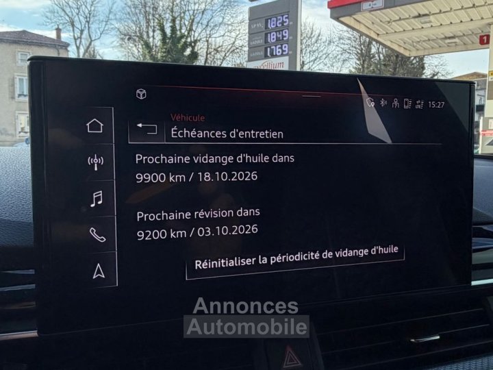Audi RS4 v (2) avant v6 29 tfsi 450 quattro tiptronic + si&egrave;ges electiques-chaufants-massants toit ouvrant - 23