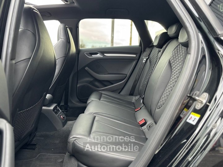 Audi S3 III SPORTBACK 20 TFSI 300 - GARANTIE 1 ANS - 8
