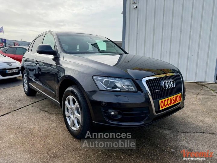 Audi Q5 20 TDI 163CV CUIR /GPS/RADAR AV AR / PAS ADBLUE / DISTRIBUTION NEUVE - 1