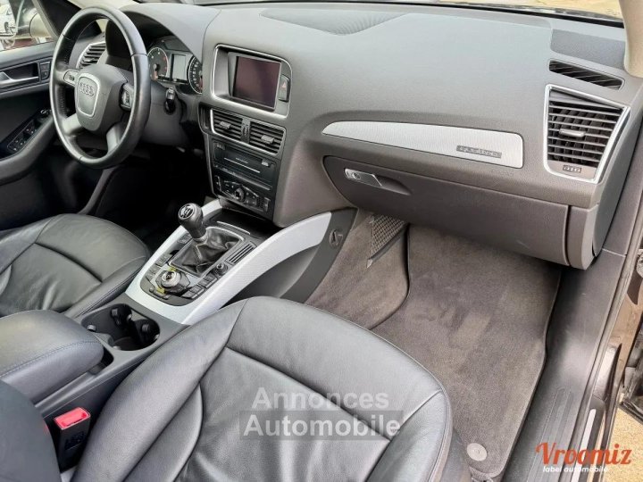 Audi Q5 20 TDI 163CV CUIR /GPS/RADAR AV AR / PAS ADBLUE / DISTRIBUTION NEUVE - 12