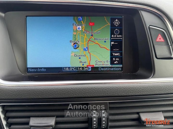 Audi Q5 20 TDI 163CV CUIR /GPS/RADAR AV AR / PAS ADBLUE / DISTRIBUTION NEUVE - 16