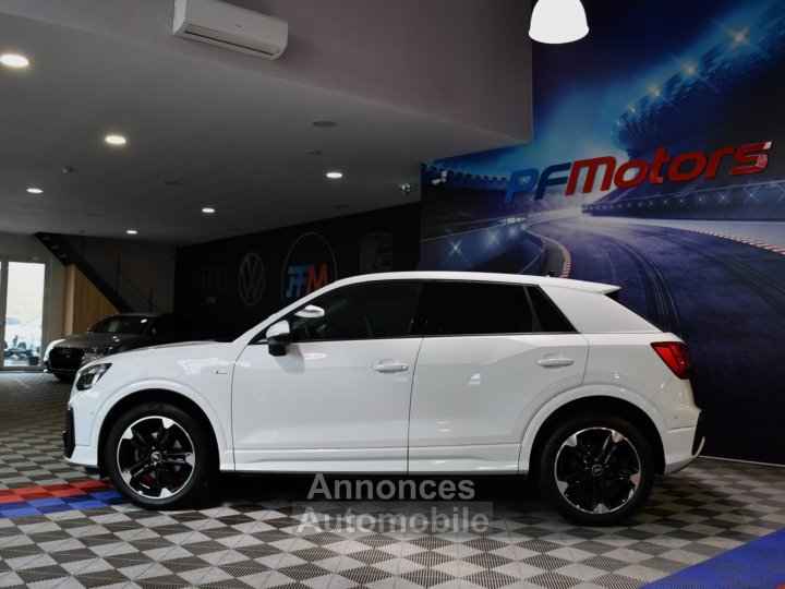 Audi Q2 S-Line 35 TFSI 150 S-Tronic GPS Virtual SONOS Parc Assist Car Play Hayon Pr&eacute; Sense R&eacute;gulateur JA 18 Garantie 27/10/2027 ou 100000 km - 2