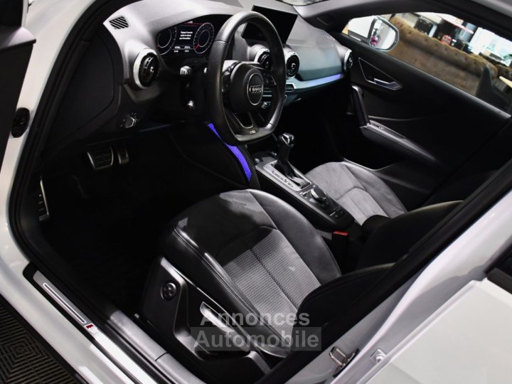 Audi Q2 S-Line 35 TFSI 150 S-Tronic GPS Virtual SONOS Parc Assist Car Play Hayon Pr&eacute; Sense R&eacute;gulateur JA 18 Garantie 27/10/2027 ou 100000 km - 27