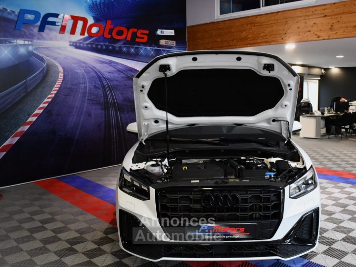 Audi Q2 S-Line 35 TFSI 150 S-Tronic GPS Virtual SONOS Parc Assist Car Play Hayon Pr&eacute; Sense R&eacute;gulateur JA 18 Garantie 27/10/2027 ou 100000 km - 48