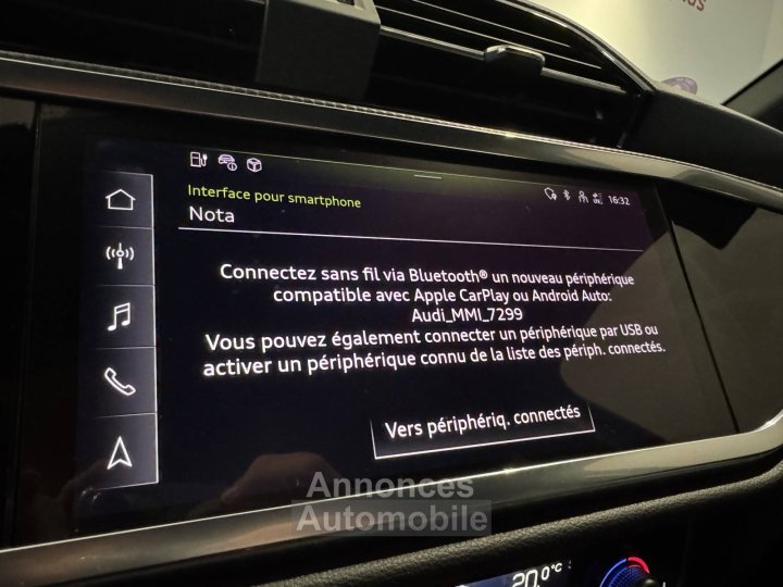 Audi Q3 45 TFSIe 245 ch S tronic 6 S line - 34