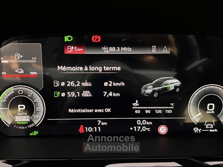 Audi A3 Sportback TFSI e Hybride rechargeable 204 S tronic 6 S line - 45