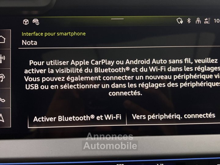 Audi A3 Sportback TFSI e Hybride rechargeable 204 S tronic 6 S line - 55