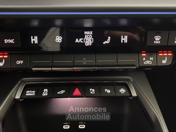 Audi A3 Sportback TFSI e Hybride rechargeable 204 S tronic 6 S line - 60