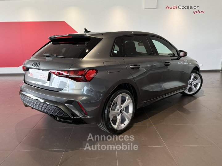 Audi A3 Sportback TFSI e Hybride rechargeable 204 S tronic 6 S line - 3