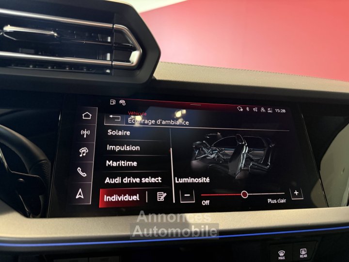 Audi A3 Sportback TFSI e Hybride rechargeable 204 S tronic 6 S line - 21