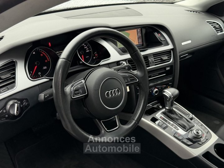 Audi A5 Sportback PHASE 2 20 TDI 190 Cv QUATTRO / 5 PLACES - GARANTIE 1 AN - 16