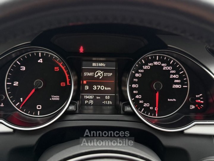 Audi A5 Sportback PHASE 2 20 TDI 190 Cv QUATTRO / 5 PLACES - GARANTIE 1 AN - 20