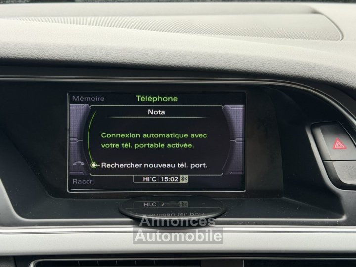 Audi A5 Sportback PHASE 2 20 TDI 190 Cv QUATTRO / 5 PLACES - GARANTIE 1 AN - 26