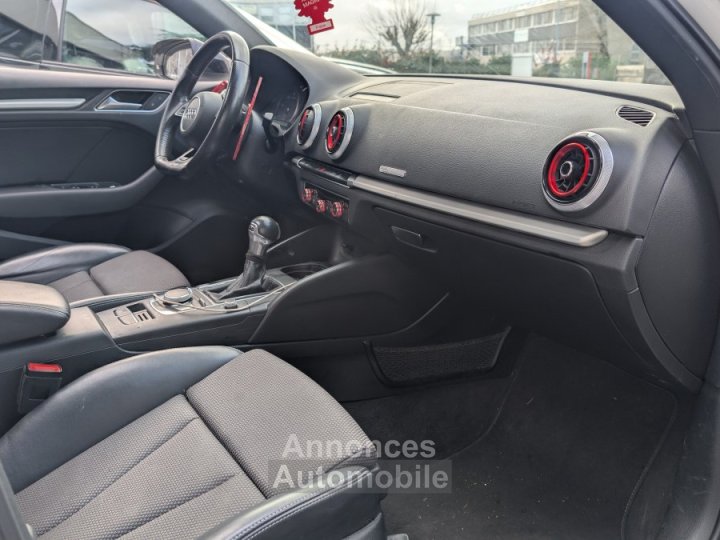 Audi A3 Sportback Phase 2 20 TDI 16V S-Tronic6 S&S 150 cv Bo&icirc;te auto - 12