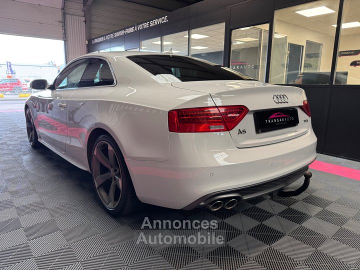 Audi A5 Coup&eacute; Attraction 20 TDI 190 CV S-Line int&eacute;rieur - Distribution &agrave; jour - Si&egrave;ges chauffant - 4