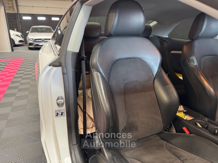 Audi A5 Coup&eacute; Attraction 20 TDI 190 CV S-Line int&eacute;rieur - Distribution &agrave; jour - Si&egrave;ges chauffant - 13