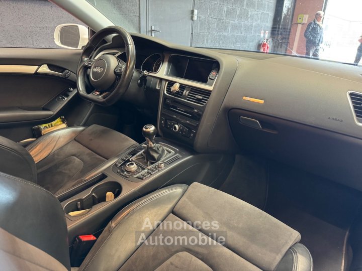 Audi A5 Coup&eacute; Attraction 20 TDI 190 CV S-Line int&eacute;rieur - Distribution &agrave; jour - Si&egrave;ges chauffant - 15