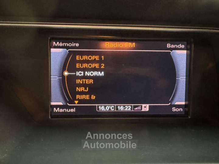 Audi A5 Coup&eacute; Attraction 20 TDI 190 CV S-Line int&eacute;rieur - Distribution &agrave; jour - Si&egrave;ges chauffant - 23