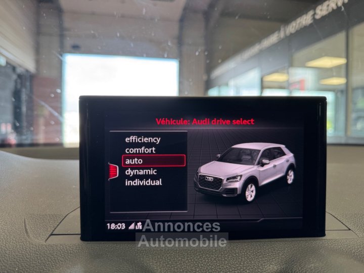 Audi Q2 Design 14 TFSI COD S tronic 7 150 CV - Toit Ouvrant Panoramique - Si&egrave;ges Chauffant - 27