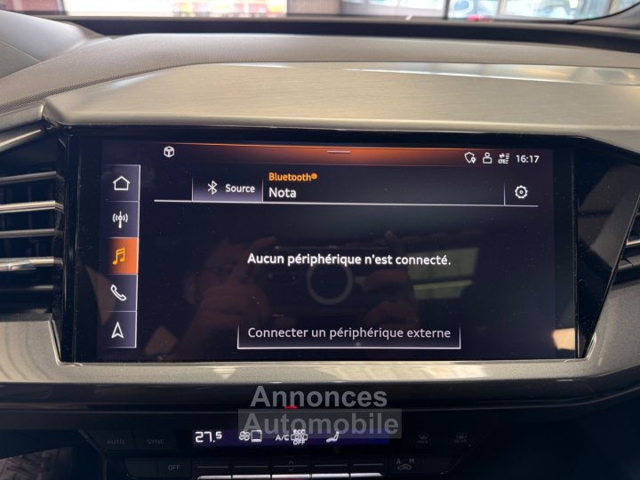 Audi Q4 E-Tron SPORTBACK S line 45 82 kWh quattro 265 ch - Matrix LED - Toit Ouvrant Panoramique - Si&egrave;ges S-Line - Apple CarPlay - 24