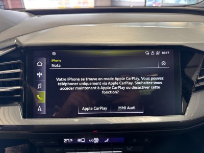 Audi Q4 E-Tron SPORTBACK S line 45 82 kWh quattro 265 ch - Matrix LED - Toit Ouvrant Panoramique - Si&egrave;ges S-Line - Apple CarPlay   - 25