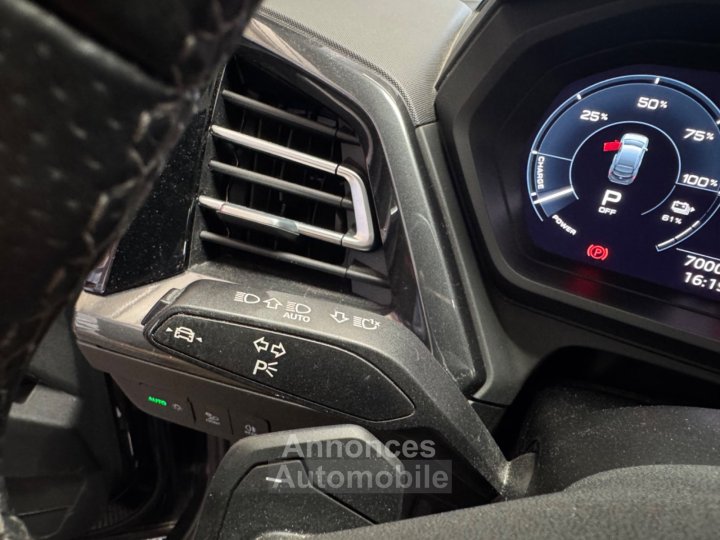 Audi Q4 E-Tron SPORTBACK S line 45 82 kWh quattro 265 ch - Matrix LED - Toit Ouvrant Panoramique - Si&egrave;ges S-Line - Apple CarPlay - 33