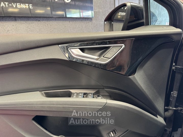 Audi Q4 E-Tron SPORTBACK S line 45 82 kWh quattro 265 ch - Matrix LED - Toit Ouvrant Panoramique - Si&egrave;ges S-Line - Apple CarPlay - 37