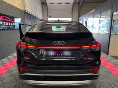Audi Q4 E-Tron SPORTBACK S line 45 82 kWh quattro 265 ch - Matrix LED - Toit Ouvrant Panoramique - Si&egrave;ges S-Line - Apple CarPlay   - 41