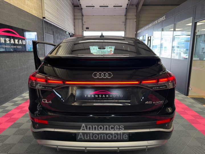 Audi Q4 E-Tron SPORTBACK S line 45 82 kWh quattro 265 ch - Matrix LED - Toit Ouvrant Panoramique - Si&egrave;ges S-Line - Apple CarPlay - 41