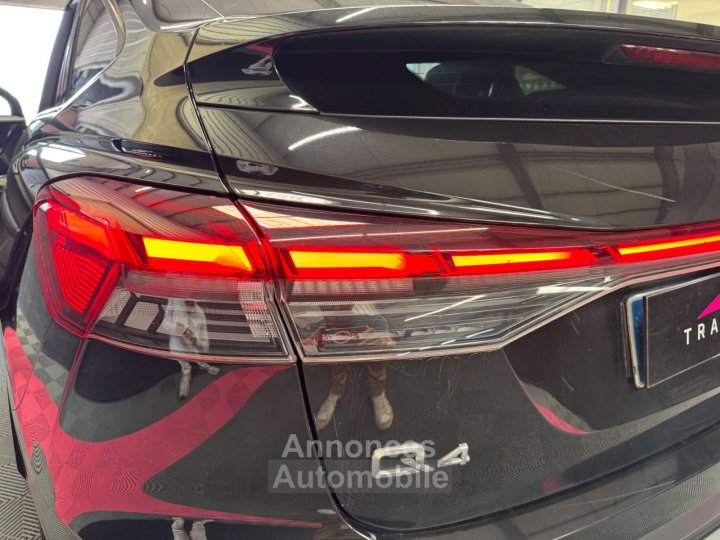 Audi Q4 E-Tron SPORTBACK S line 45 82 kWh quattro 265 ch - Matrix LED - Toit Ouvrant Panoramique - Si&egrave;ges S-Line - Apple CarPlay - 42