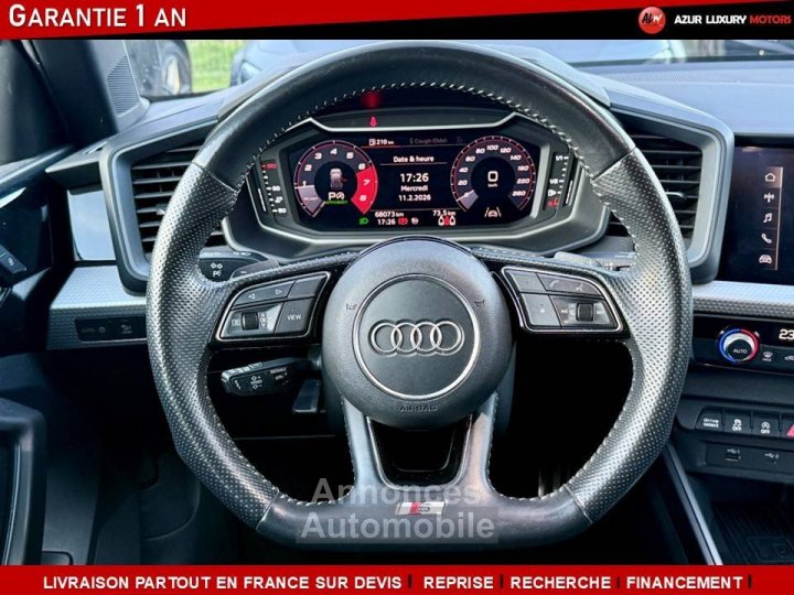 Audi A1 Sportback 40 TFSI 200 CH S-TRONIC 6 - 29