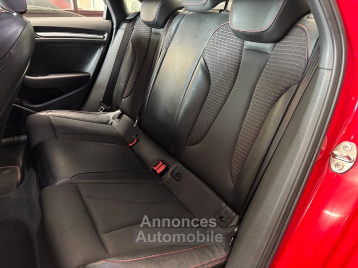 Audi S3 BERLINE 20 TFSI 310 CV S-tronic 7 Quattro - Entretiens complet - Bang Olufsen - CarPlay - 12